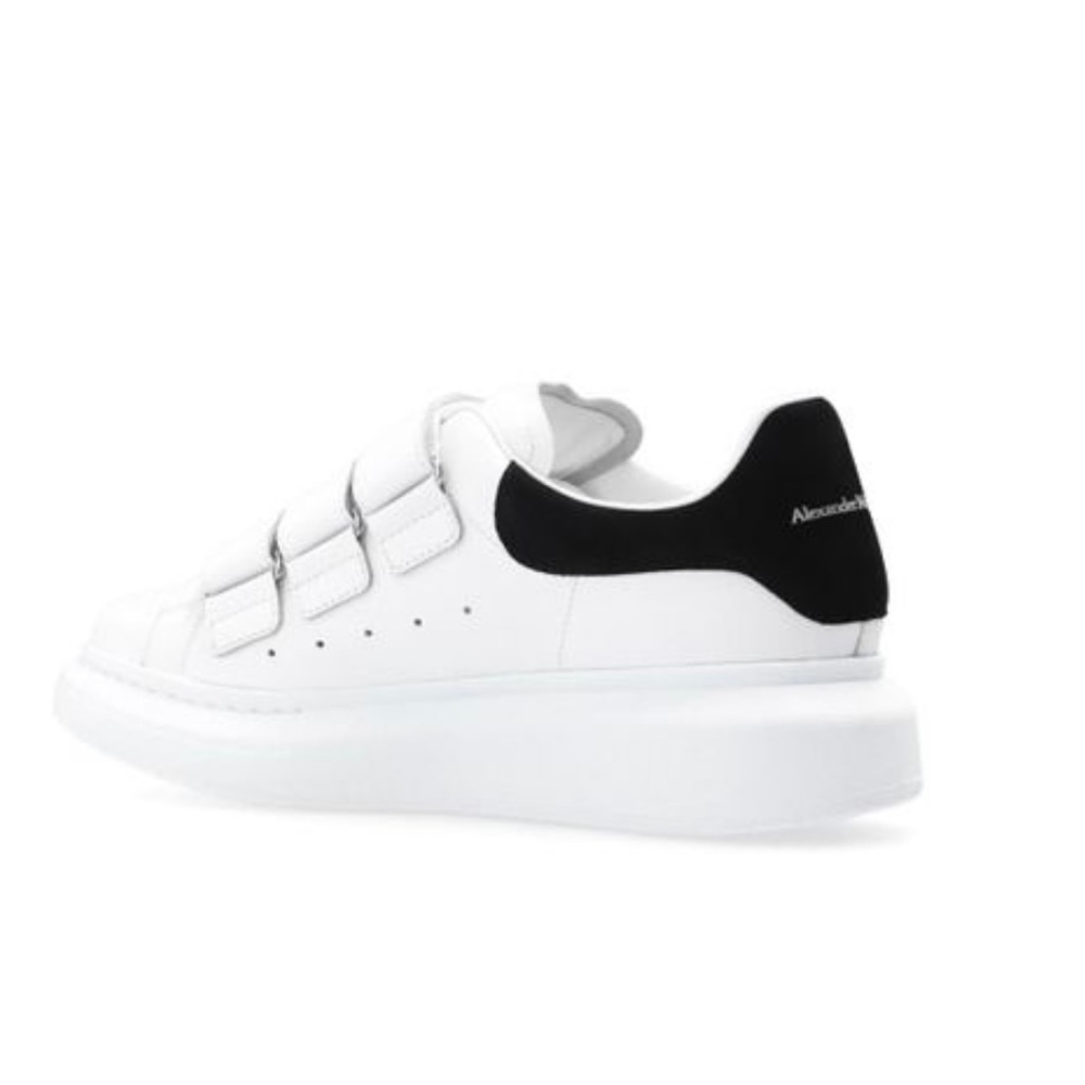 Alexander McQueen White and Black Sneakers